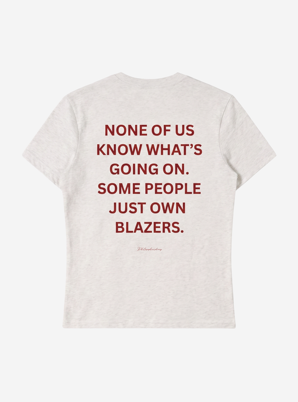 Some own blazers