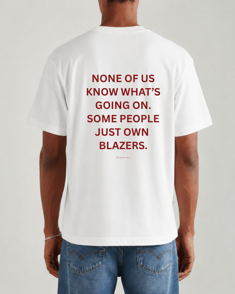 Some own blazers