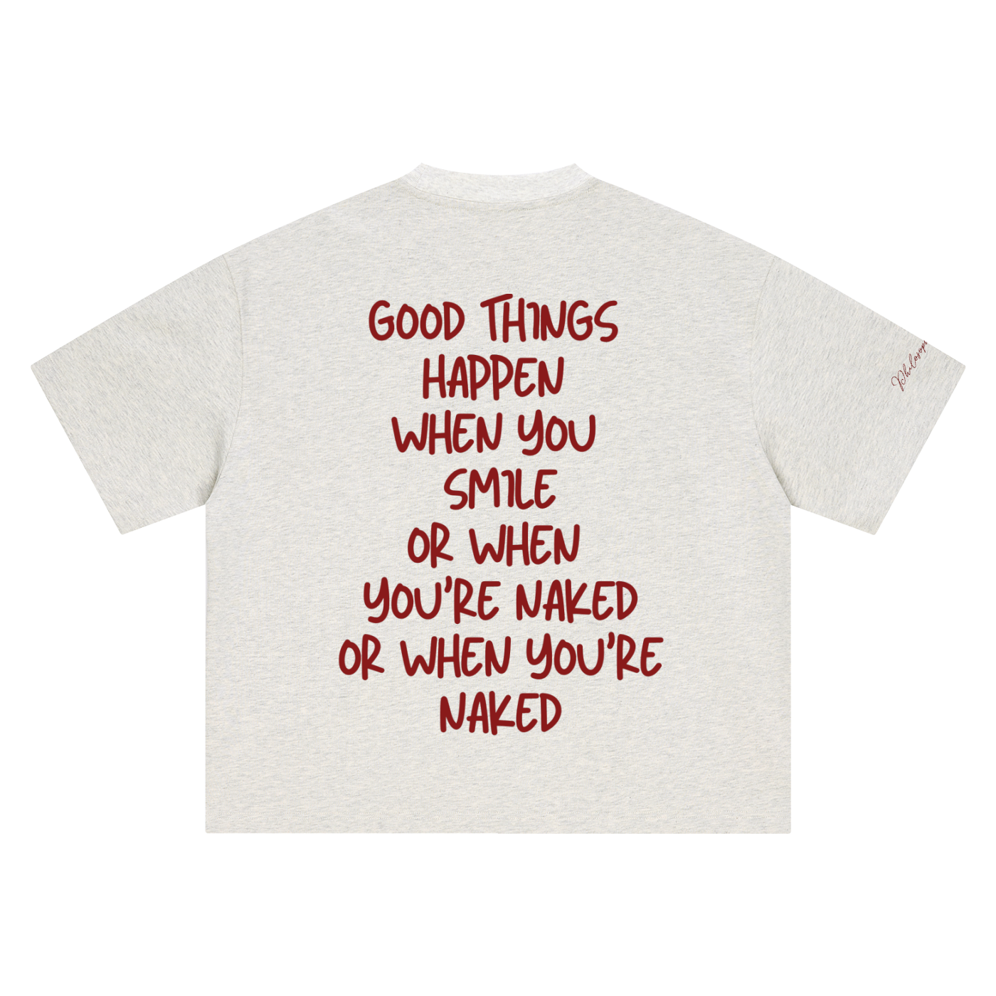 Good things happen